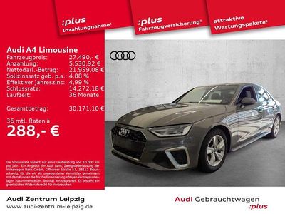 Gebraucht Audi A4 S-Line 204 PS (150 kW) 2023 Chronosgrau metallic Limousine