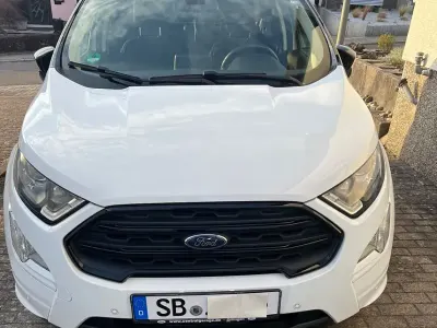 Gebraucht Ford Ecosport ST-Line 125 PS (91 kW) 2018 Weiß SUV