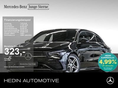 Schwarz Gebraucht 2025 Mercedes CLA200 Shooting Brake AMG Kombi | 35.380 € (Fairer Preis)