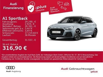 Gebraucht Audi A1 Sportback Advanced Plus 116 PS (85 kW) 2025 Pfeilgrau perleffekt Kleinwagen