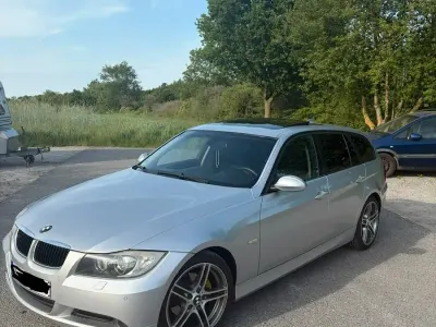 Gebraucht BMW 320 163 PS (119 kW) 2007 Silber Kombi