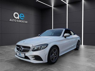 Gebraucht Mercedes C300 AMG line 245 PS (180 kW) 2019 Polarweiss Cabrio