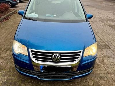 Gebraucht VW Touran 140 PS (102 kW) 2007 Blau Van / Kleinbus