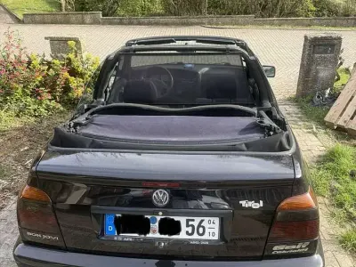 Brugt VW Golf Cabriolet 90 HK (66 kW) 1997 Blå Cabriolet