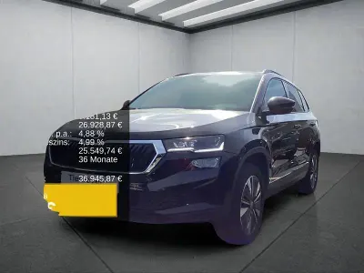 Gebraucht Skoda Karoq 150 PS (110 kW) 2025 Schwarz SUV