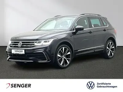 Brugt VW Tiguan R-line 245 HK (180 kW) 2022 Sort SUV