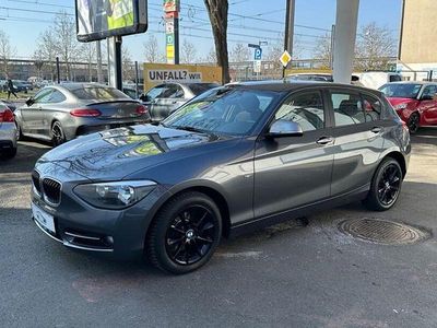 Usata BMW 118 Sport Line 170 CV (125 kW) 2014 Grigio Utilitaria