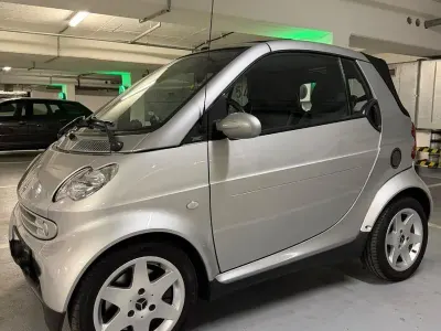 Gebraucht Smart ForTwo Cabrio Passion 41 PS (30 kW) 2003 Silber Cabrio