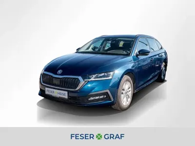 Gebraucht Skoda Octavia Ambition 150 PS (110 kW) 2022 Lavablau metallic Kombi