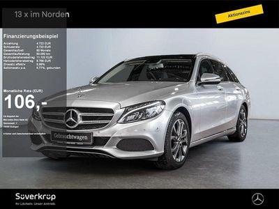Gebraucht Mercedes C220 Avantgarde 170 PS (125 kW) 2017 Silber Limousine