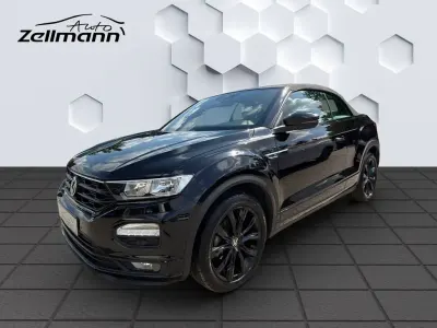 Gebraucht VW T-Roc Cabriolet R-line 150 PS (110 kW) 2021 Deep black Cabrio