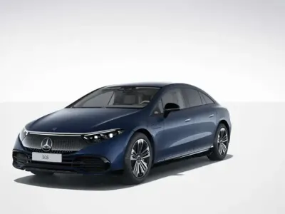 Gebraucht Mercedes EQS450+ Night 264 kW (360 PS) 2023 Blau Limousine
