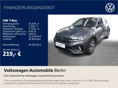 Gebraucht VW T-Roc R-line 150 PS (110 kW) 2022 Grau SUV