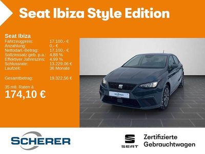 Gebraucht Seat Ibiza Style 116 PS (85 kW) 2024 Grau Kleinwagen