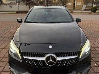 Schwarz Gebraucht 2016 Mercedes A200 AMG line Kleinwagen | 16.000 € (Etwas zu teuer)