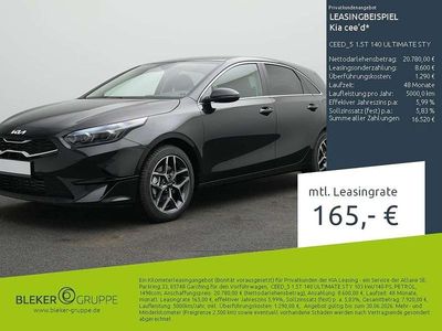 Begagnad Kia Ceed 140 HK (102 kW) 2025 Svart Halvkombi