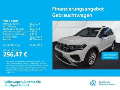 Weiß Gebraucht 2025 VW T-Cross Goal SUV | 22.730 € (Superpreis)