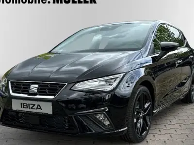 Brugt Seat Ibiza Black Edition 116 HK (85 kW) 2025 Sort Sedan