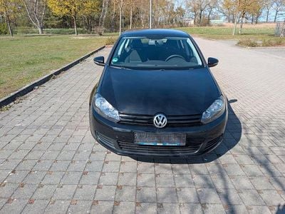 Gebraucht VW Golf VI Trendline 80 PS (58 kW) 2010 Schwarz Kleinwagen
