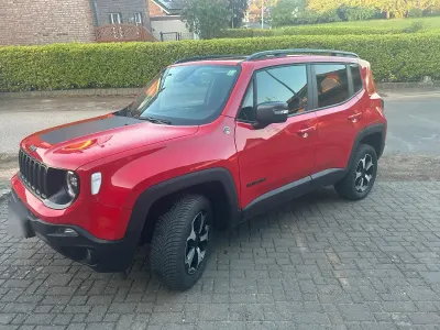 Brugt Jeep Renegade Trailhawk 179 HK (131 kW) 2021 Rød SUV