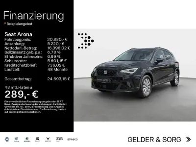 Gebraucht Seat Arona Style 116 PS (85 kW) 2025 Mitternachtsschwarz SUV
