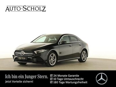 Schwarz Gebraucht 2022 Mercedes A250 AMG Limousine | 28.945 € (Fairer Preis)