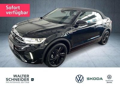 Neu VW T-Roc Cabriolet R-line 150 PS (110 kW) 2025 Deep black perleffekt Cabrio