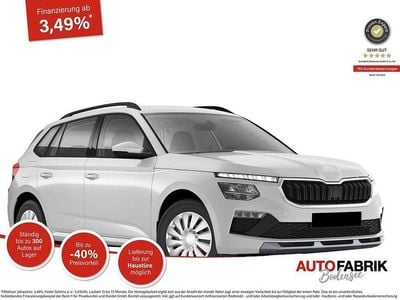 Neu Skoda Kamiq Selection 150 PS (110 kW) 2025 Moonweiß perleffekt SUV