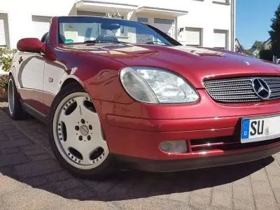 Gebraucht Mercedes SLK230 193 PS (141 kW) 1998 Rot Cabrio