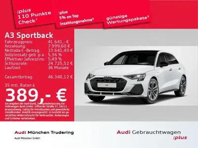 Gebraucht Audi A3 S-Line 272 PS (200 kW) 2025 Weiß Limousine