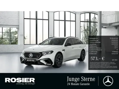 Brugt Mercedes E53 AMG Advanced 449 HK (330 kW) 2025 Hvid Stationcar