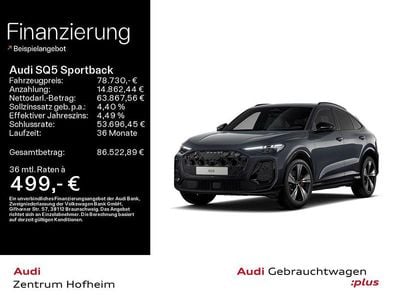 Gebraucht Audi SQ5 Sportback Ambiente 367 PS (269 kW) 2025 Tamboragrau metallic SUV