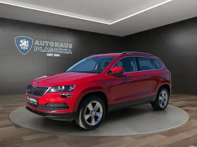 Gebraucht Skoda Karoq Ambition 116 PS (85 kW) 2018 Rot SUV