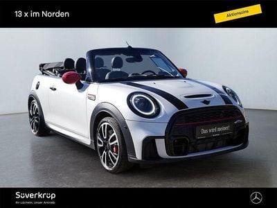 Gebraucht Mini John Cooper Works Cabriolet 231 PS (169 kW) 2023 Weiß nanuq white Cabrio