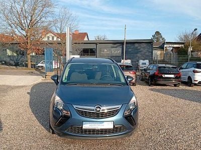 Gebraucht Opel Zafira Edition 120 PS (88 kW) 2013 Blau Van / Kleinbus