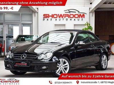 Usata Mercedes CLK280 231 CV (169 kW) 2007 Nero Cabrio