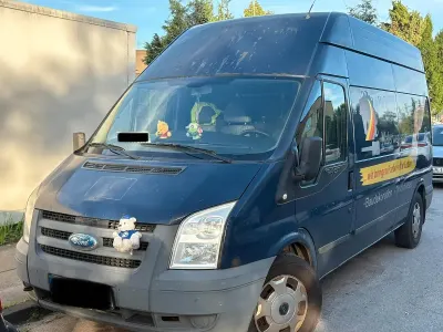 Gebraucht Ford Transit 140 PS (102 kW) 2009 Blau Van / Kleinbus