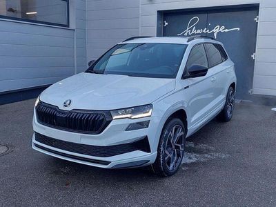 Gebraucht Skoda Karoq SportLine 150 PS (110 kW) 2025 Weiß SUV