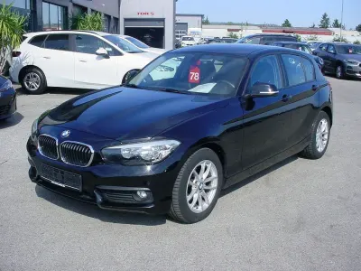 Gebraucht BMW 116 Advantage 116 PS (85 kW) 2017 Schwarz Kleinwagen