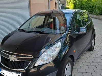Gebraucht Chevrolet Spark LS 68 PS (50 kW) 2010 Schwarz Kleinwagen