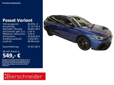 Gebraucht VW Passat R-line 265 PS (194 kW) 2026 Blau Kombi