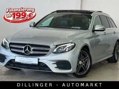 Gebraucht Mercedes E220 AMG line 194 PS (142 kW) 2018 Silber Limousine