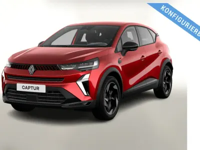 Nowe Renault Captur Techno 158 KM (116 kW) 2025 Czerwony SUV