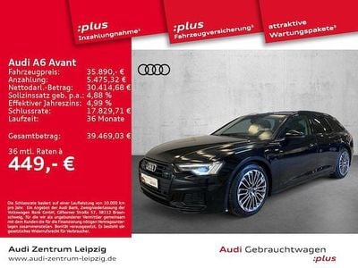 Schwarz Gebraucht 2023 Audi A6 Kombi | 34.980 € (Superpreis)