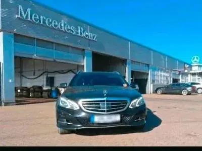 Brugt Mercedes E400 AMG 333 HK (244 kW) 2014 Sort Stationcar