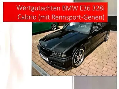 Gebraucht BMW 328 Cabriolet Sport Line 193 PS (141 kW) 1998 Schwarz Cabrio