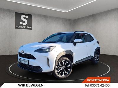 Neu Toyota Yaris Hybrid 131 PS (96 kW) 2025 Schneeweiß