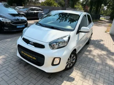 Gebraucht Kia Picanto DREAM-TEAM Edition 69 PS (50 kW) 2016 Weiß Kleinwagen