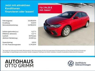 Gebraucht VW Polo Life 95 PS (69 kW) 2025 Kings red metallic (metallic) Limousine