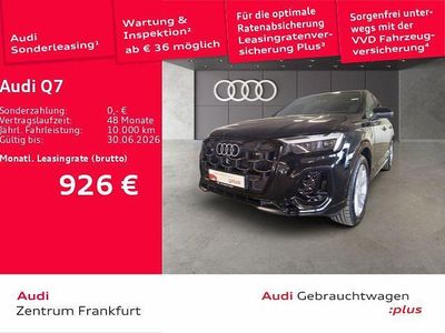 Gebraucht Audi Q7 S-Line 394 PS (289 kW) 2025 Mythosschwarz metallic/mythoss SUV
